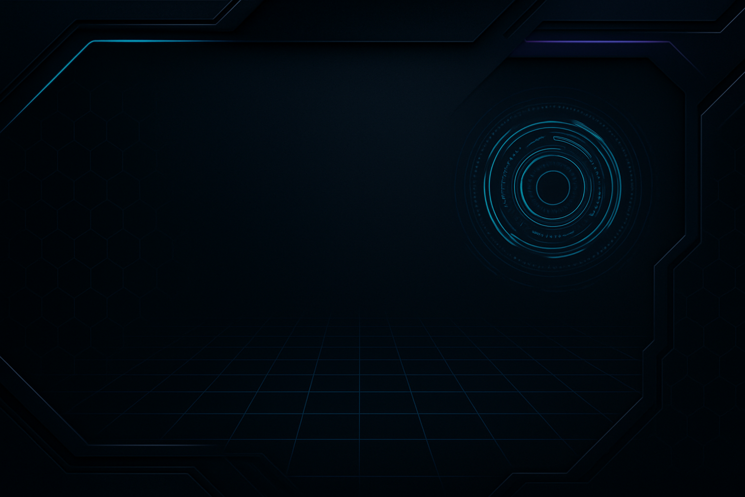 Dark toned background and futuristic